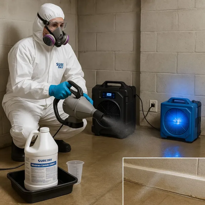 Sanitization and Odor Removal process in Bridgeport, TX