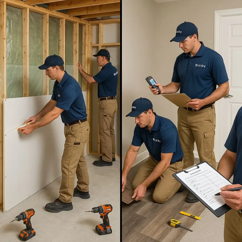 Repairs and Reconstruction process in Bridgeport, TX