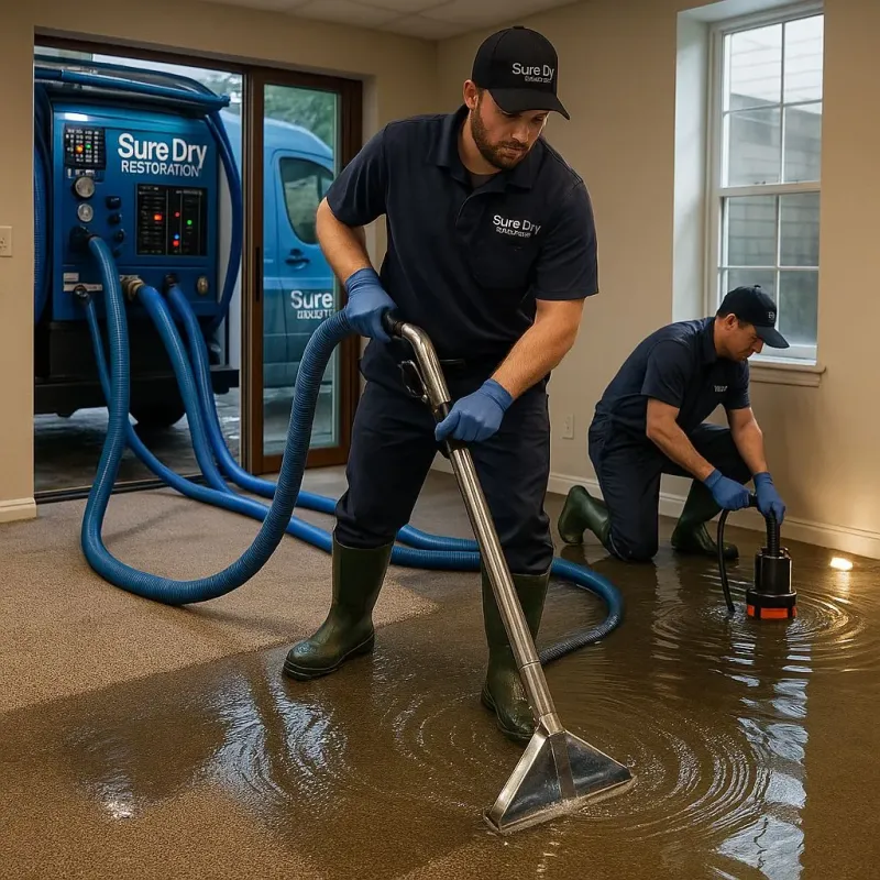 Water Extraction and Removal process in Bridgeport, TX